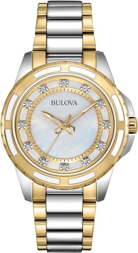 Contact information for nishanproperty.eu - 1-48 of 419 results for "Bulova Watches Women" Results Bulova Ladies' Classic Crystal Stainless Steel 2-Hand Quartz Watch, Pave Dial Style: 96L236 350 50+ bought in past month $11800 Typical: $130.97 FREE delivery Tue, Sep 12 Bulova Classic Quartz Ladies Watch, Stainless Steel Diamond 717 $13999 FREE delivery Tue, Sep 12 Bulova